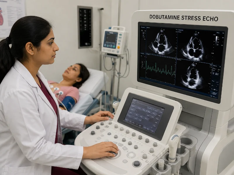 Safe and non-invasive Dobutamine Stress Echo at Henotic Diagnostics
